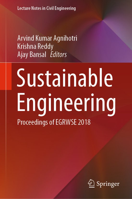Lecture Notes in Civil Engineering- Sustainable Engineering ...