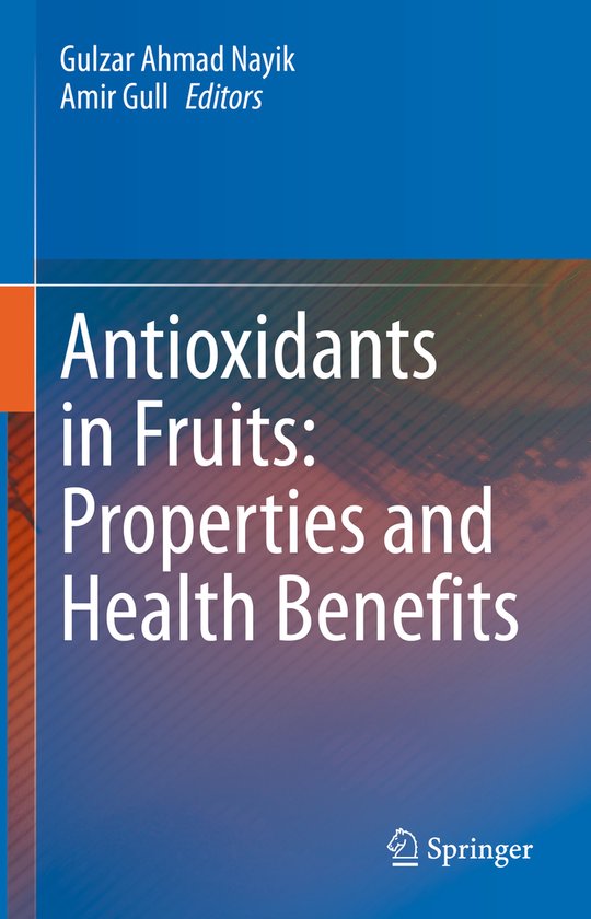 Antioxidants in Fruits Properties and Health Benefits - cover