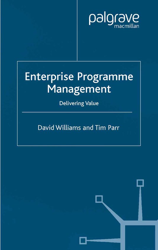 Enterprise Programme Management - cover