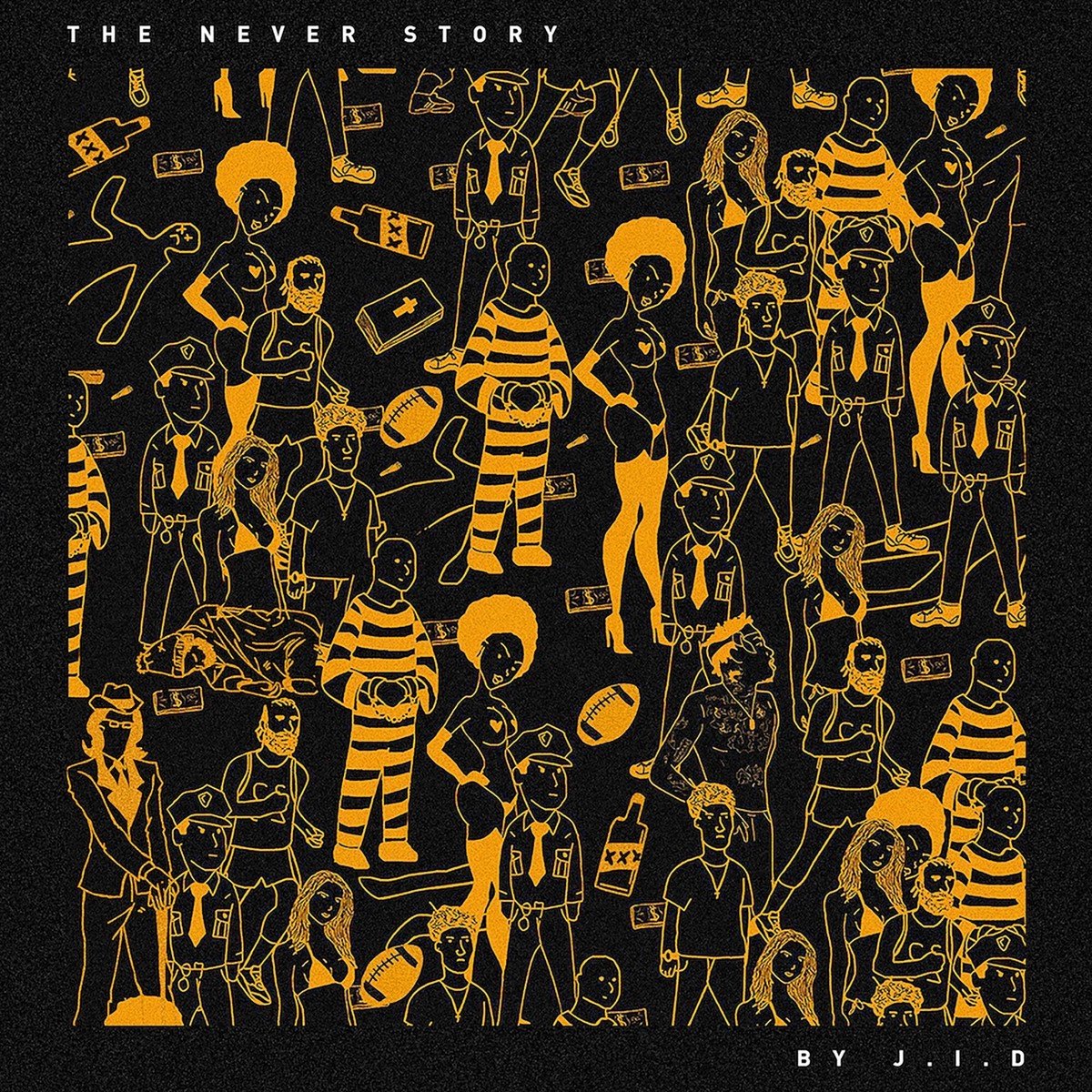J.I.D - The Never Story (LP) (Reissue)