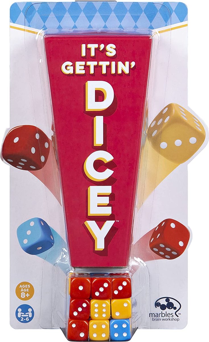 Spin Master It's Gettin' Dicey, hectisch dobbelspel voor 2-6 spelers, vanaf 8 jaar