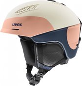 Casque de ski Uvex Ultra Pro - femme - rose/blanc/bleu - taille 51-55 cm