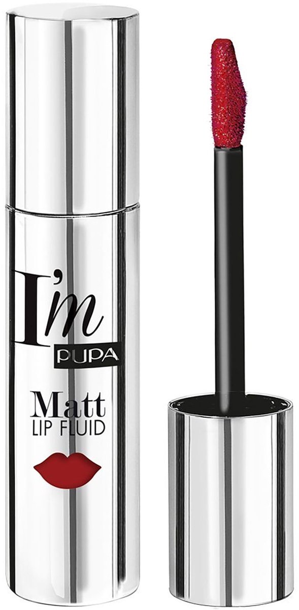Bol.com Pupa Milano - I'm Matt Lip Fluid - 052 Red Passion aanbieding