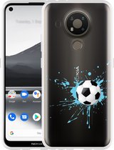 Nokia 3.4 Hoesje Soccer Ball - Designed by Cazy