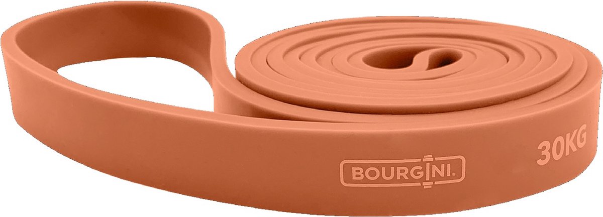 Bourgini Fitness - Weerstandsband - Pull Up Band - Terra - 30kg | bol.com