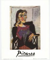 Pablo Picasso - Portret van Dora Maar - Kunstposter - 40x50 cm