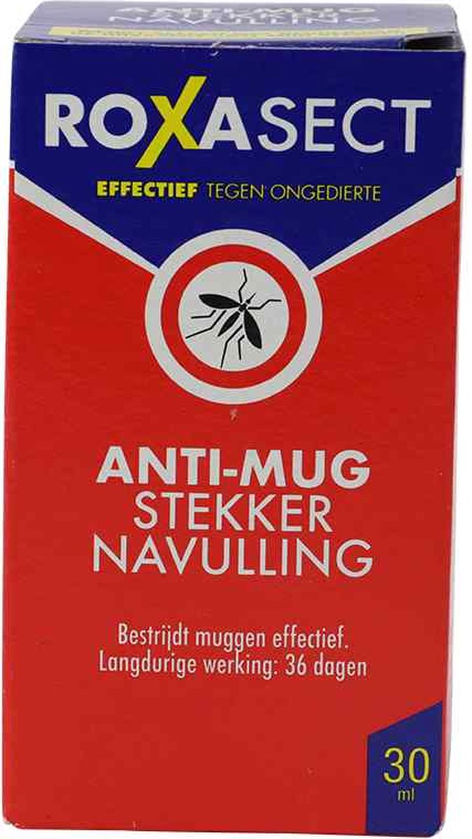 Roxasect Navulling Anti-Mug Muggenstekker - Navulverpakking - 1 stuks |  bol.com