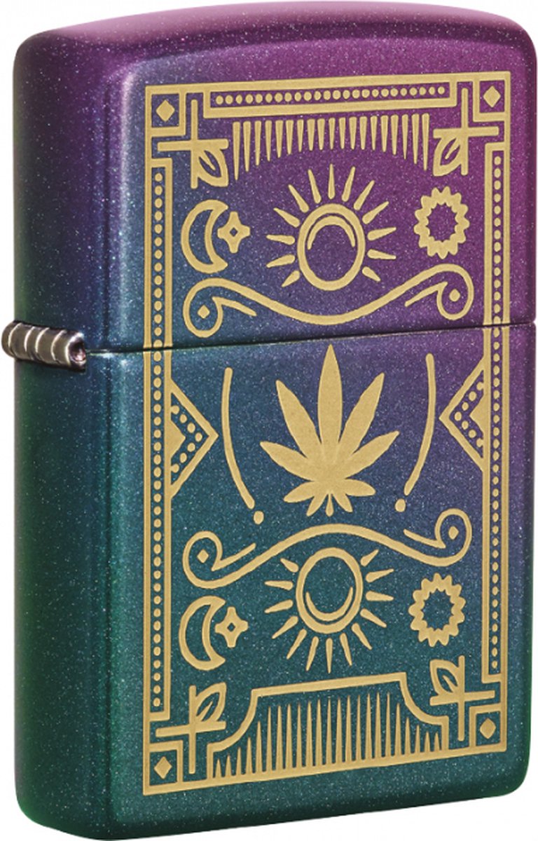 Zippo Geschenkset Aansteker Chroom Geb. incl. 1 Fl. Benzine 6 Vuursteentjes