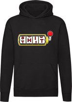 Shit Casino Machine Hoodie | gokken | kaarten | casino | jackpot | Unisex | Trui | Sweater | Capuchon | Zwart