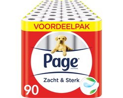 Page toiletpapier - 96 rollen - Zacht & Sterk wc papier - voordeelverpakking