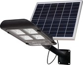 Lampe Extérieure Solar LED - Applique - Siècle des Lumières Public - Eclairage Éclairage extérieur Énergie Solaire - Télécommande - IP65 - Eclairage Jardin - 100W - 6400K Wit Froid