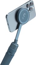 ShiftCam SnapPod magnetische telefoonstatief - magnetische selfiestick - tripod - MagSafe compatible - inclusief magnetische bevestiging - Blue Jay (blauw)