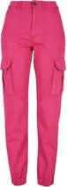 Urban Classics - Cotton Twill Utility Cargobroek - Taille, 28 inch - Roze