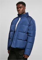 Urban Classics AOP Retro Puffer Jacket darkblue damast aop