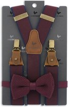 Sir Redman - bretels combi pack - Crushed Berry - aubergine / blauw