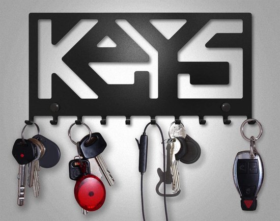 Porte-clés Sweet Home pour le mur (support avec 10 Crochet) décoratif, porte -clés en
