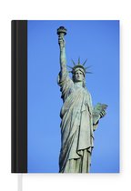 Notitieboek - Schrijfboek - Amerika - Vrijheidsbeeld - New York - Notitieboekje klein - A5 formaat - Schrijfblok