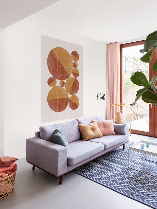 IXXI Burnt Orange Bols - Décoration murale - Abstrait - 80 x 60 cm