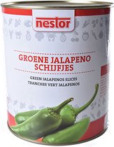 Nestor | Groene Jalapeno | Schijfjes | 3 liter