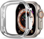 Dux Ducis Somo Apple Watch Ultra (49MM) Coque Full Protect TPU Argent