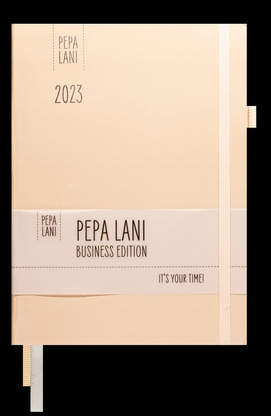 Pepa lani business diary 2023 A4 rose dust FSC