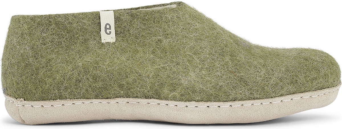 Egos Copenhagen | Dames | Sloffen | Shoe Moss Green | Maat 39