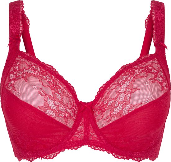 LingaDore - Daily Full-Coverage BH Rood - maat 80D - Rood