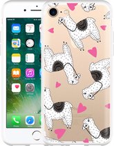 iPhone 7 Hoesje Alpaca - Designed by Cazy