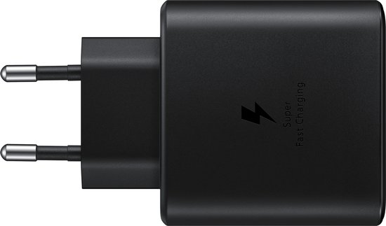 heel fijn onhandig stopcontact Samsung Power Adapter 45W - USB-C naar USB-C Kabel - 1m - Zwart | bol.com
