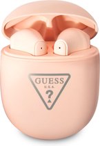 Guess True Wireless Triangle Logo - Écouteurs intra-auriculaires Bluetooth TWS - Rose
