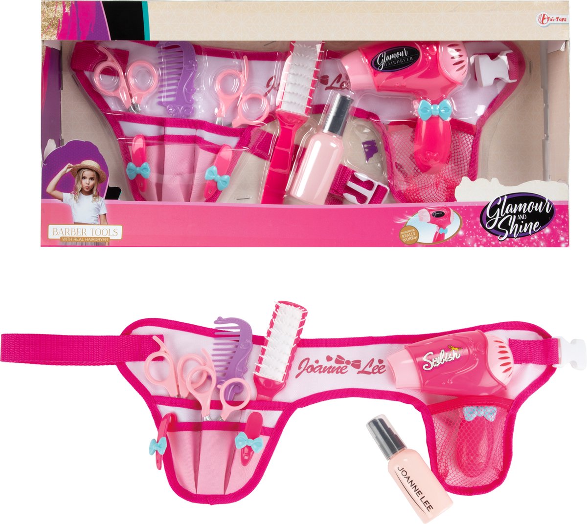 Kappersset Roze — afbeelding 7