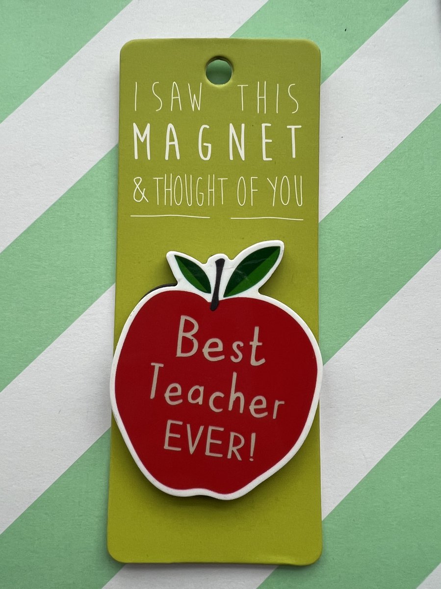 Koelkast magneet - Magnet - Best Teacher Ever - MA18