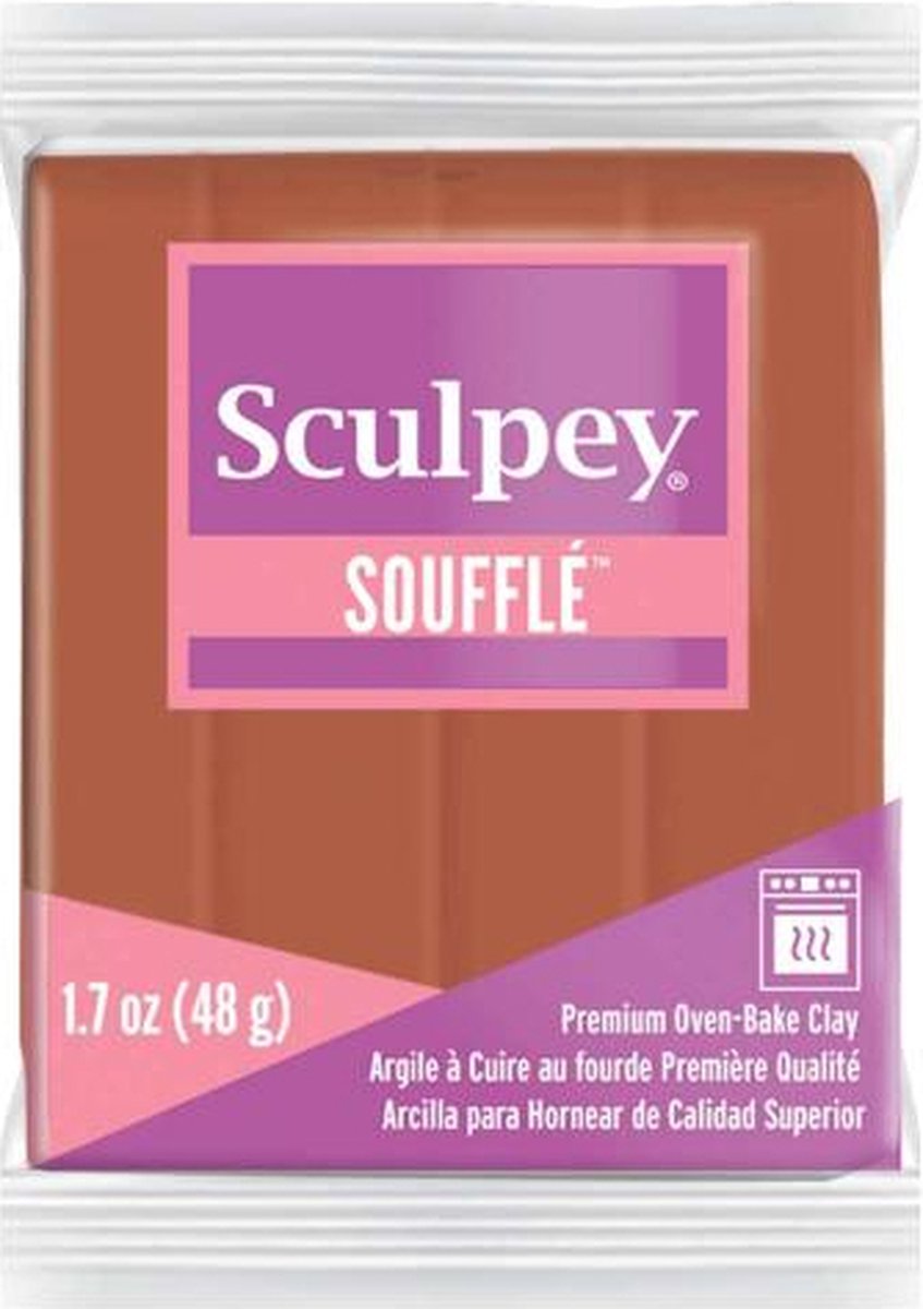 Souffle cinnamon - klei 48 gr - Sculpey