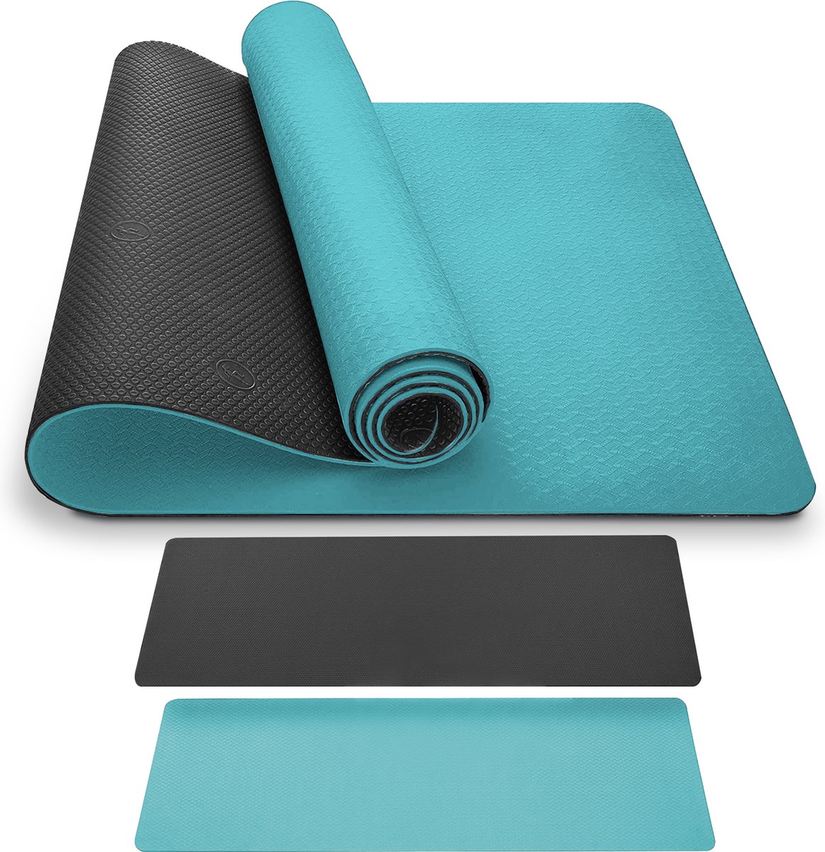 Coazy | Yoga Mat extra dik in 2 kleuren - Yoga Mat anti slip - Fitness mat - Sportmat - Sport
