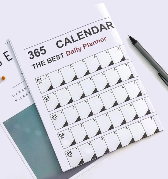 Jaarplanner Poster – Stijlvolle Jaarplanning Jaarplanner Poster – Stijlvolle Jaarplanning