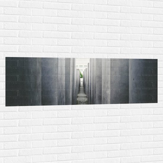 WallClassics - Muursticker - Monument in Duitsland - 150x50 cm Foto op Muursticker