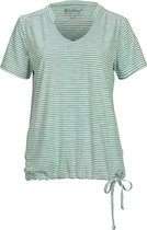 Killtec dames shirt - shirt dames KM - licht groen streep - 37010 - maat 42
