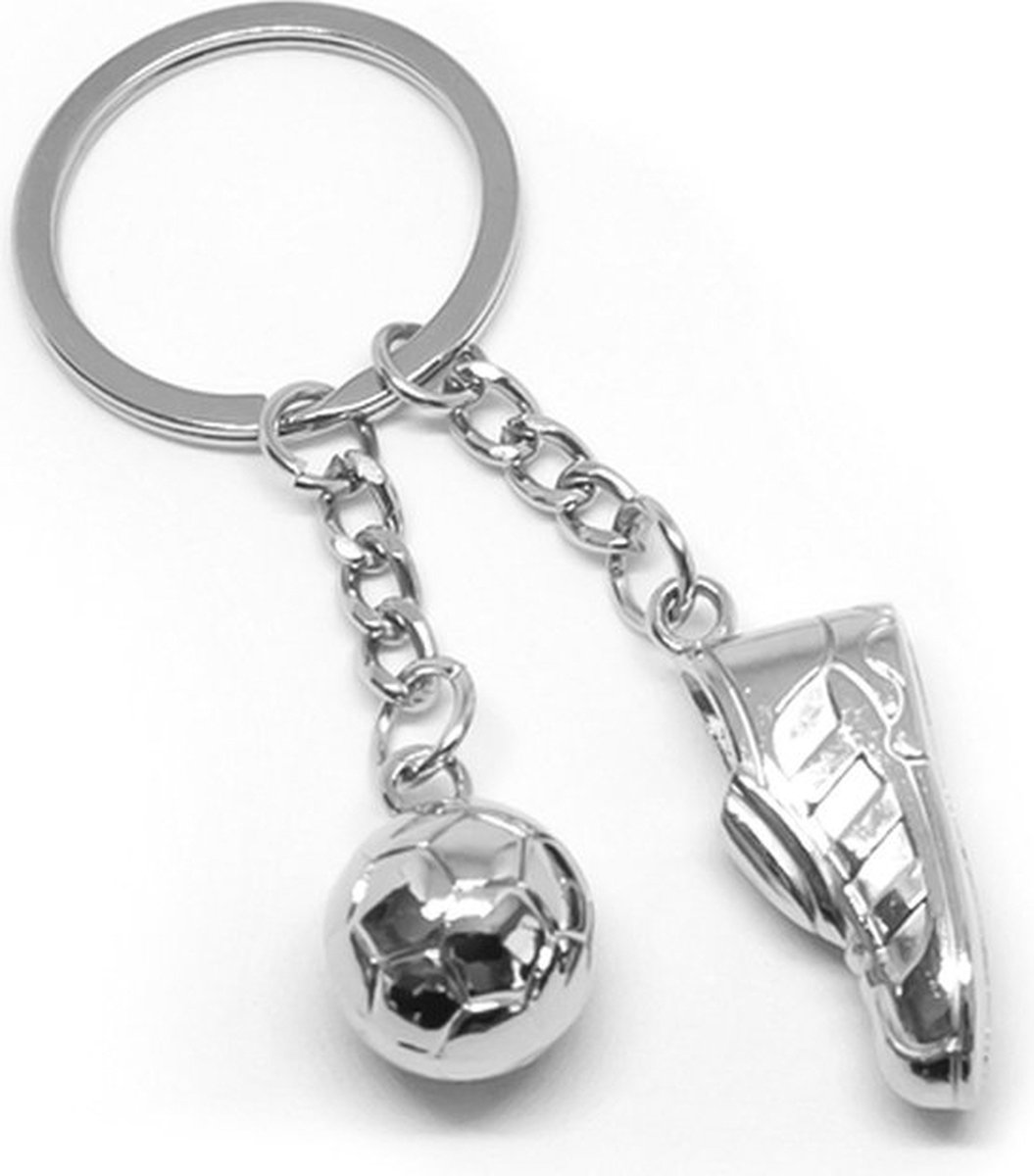 *** Voetbal Sleutelhanger - Uitdeel Cadeau - Voetbal Team - Football Keychain - van Heble® ***