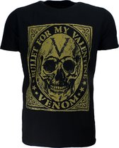 Bullet For My Valentine Venom Skull T-Shirt - Officiële Merchandise