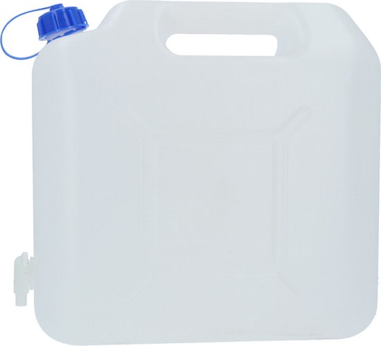 Carpoint Waterkan 15 Liter – Met Kraan – Kunststof – Met Handgreep – Draaidop – Voor Camping & Transport — afbeelding 4