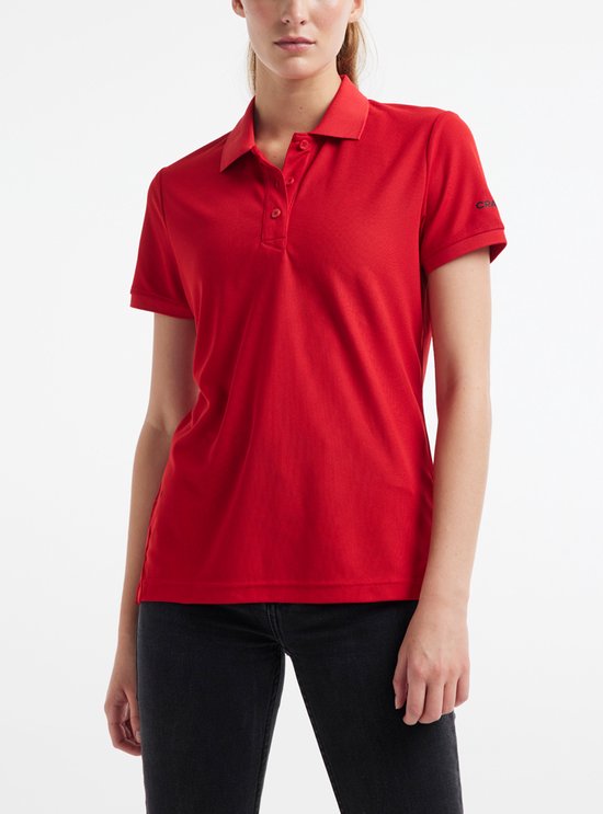 Craft Poloshirt Core Unify Dames Rood