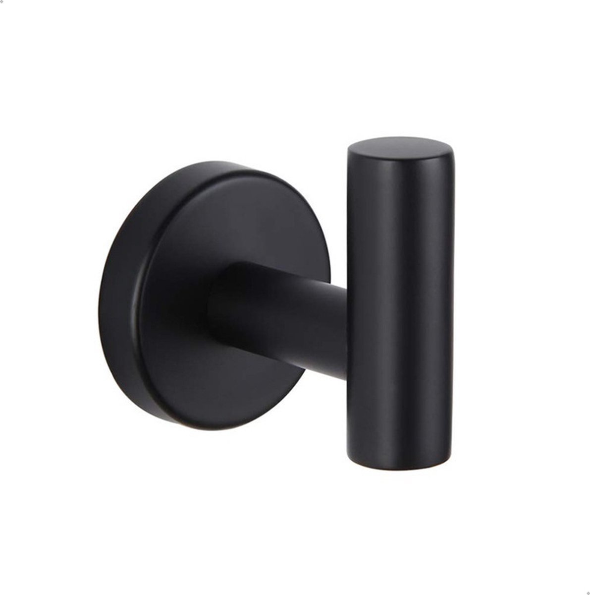 Handdoekhaak - Zwart - Badkamer haak - Handdoekhaakje - Badkamer Accessoires - Modern - Luxe
