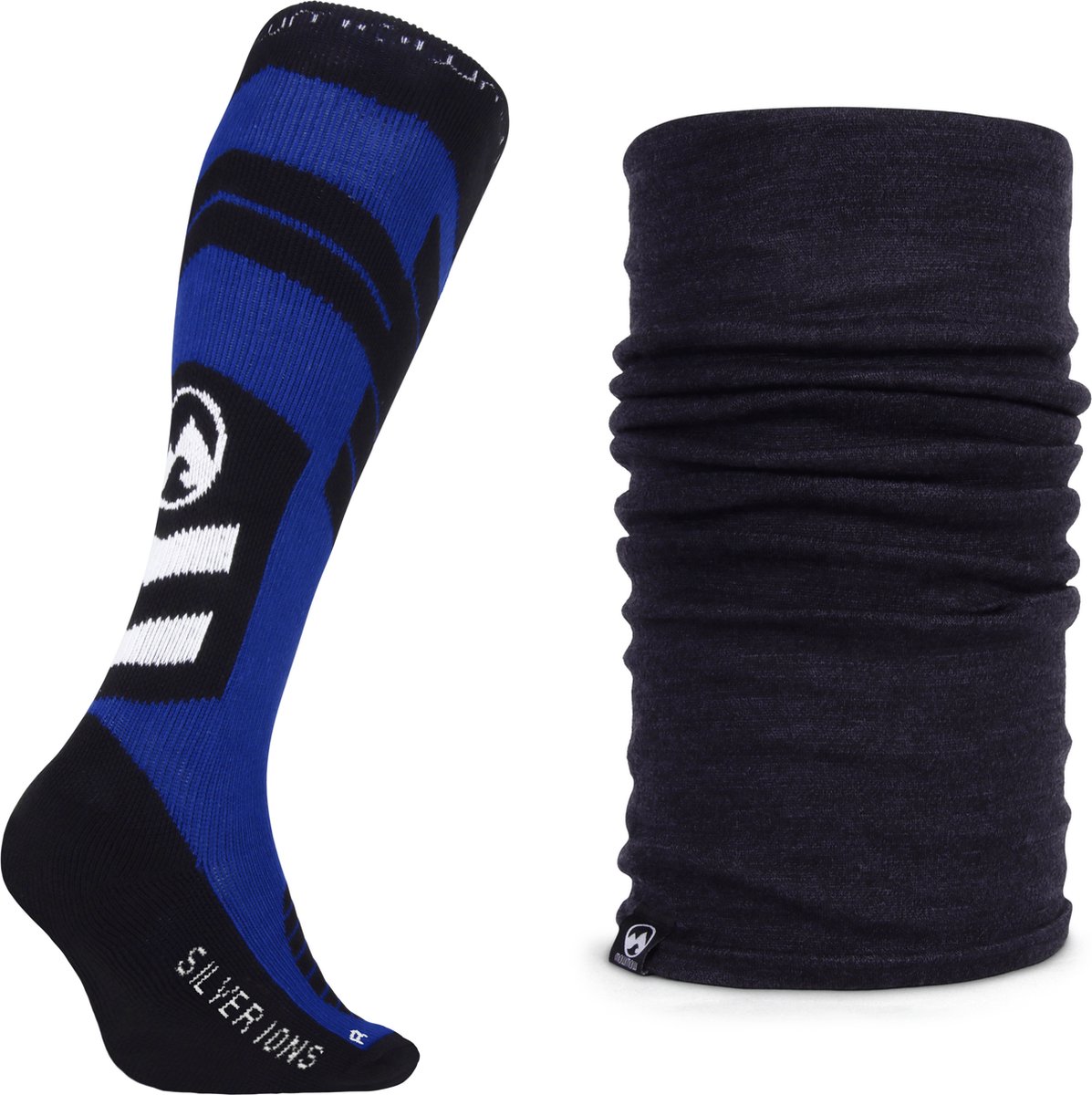 MowMow Nekwarmer + Skisokken 43-46 39-42 Multipack