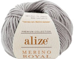 Alize Merino Royal Light Lilac 762 Pakket 5 x 50 Gram