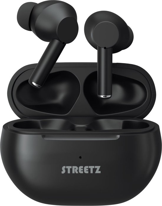 Streetz TWS - Draadloze Oordopjes - True Wireless - Stereo - Zwart
