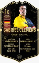 Gabriel Clemens Target Darts Ultimate Card 37x25cm