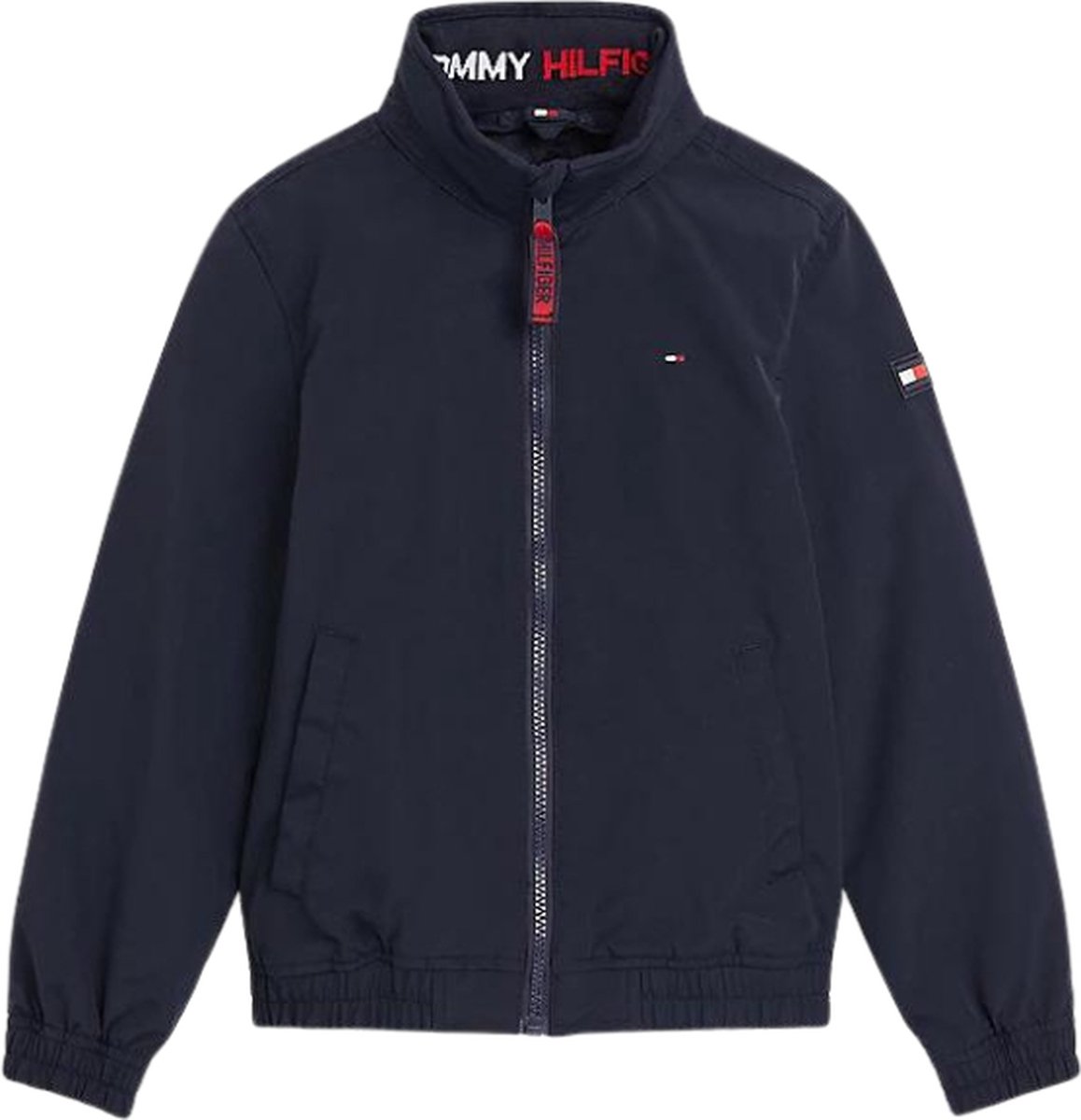 Tommy Hilfiger Kids Boys Intermediate Jacket In Turquoise