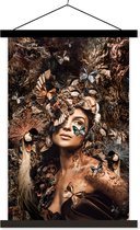 Affiche scolaire - Femme - Vogel - Luxe - 40x60 cm - Lattes noires