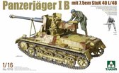 1:16 Takom 1018 Panzerjäger I B mit 7,5cm StuK 40 L48 Plastic Modelbouwpakket
