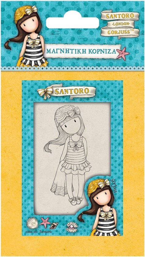 Santoro - Happy Holidays - Fotoframe - magnetisch - 8.2x14.6 cm